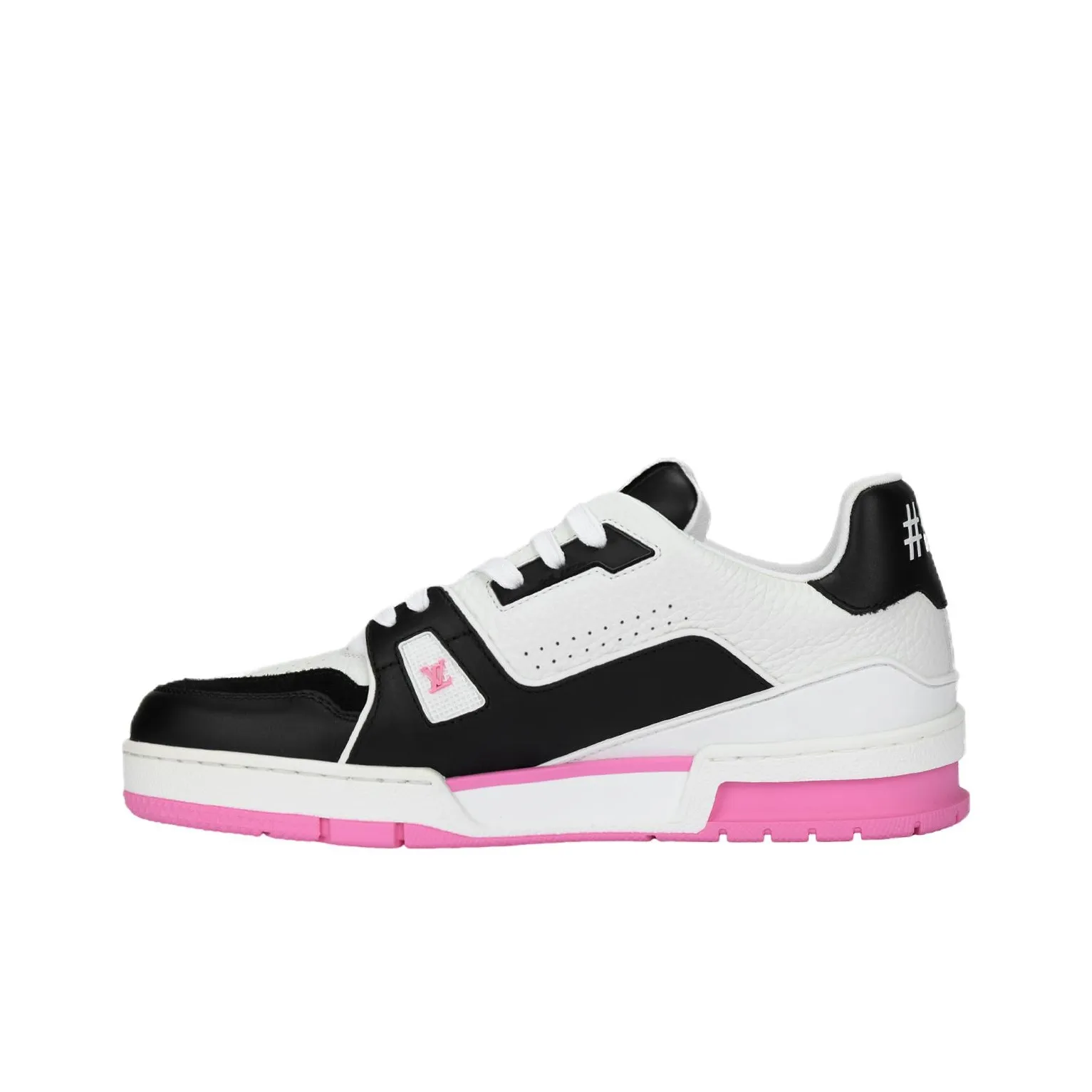 LOUIS VUITTON Trainer Low Top Skateboard Shoes Women's Pink