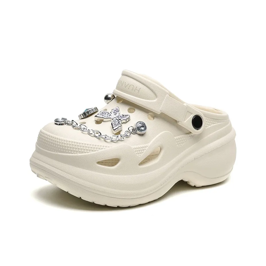 HUANAI Сабо Бежевые Женские