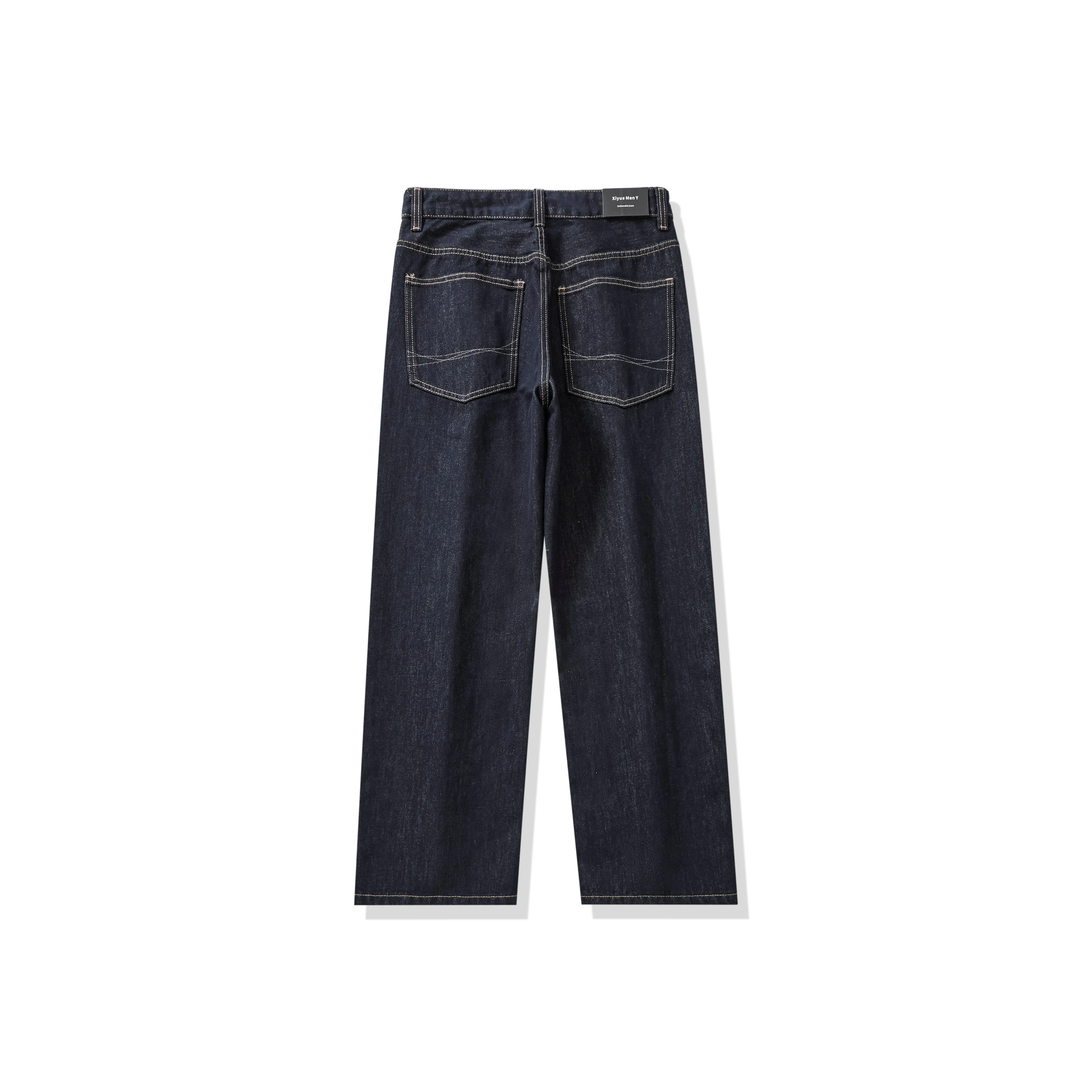 Xiyue Silver Flash Blue Men's Jeans