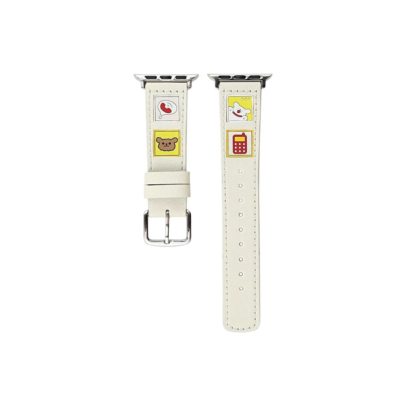 KVZUVUU Ремешок Apple Совместимость Коровья кожа Материал IwatchS11 S10 S9 S8 S7 SE Ultra2