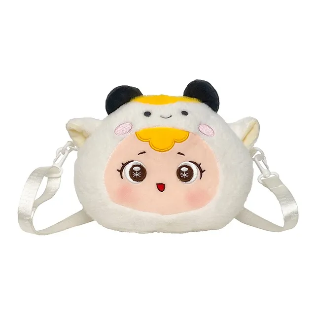 SAPANA STUDIO Плюшевая сумка через плечо женская многоцветная