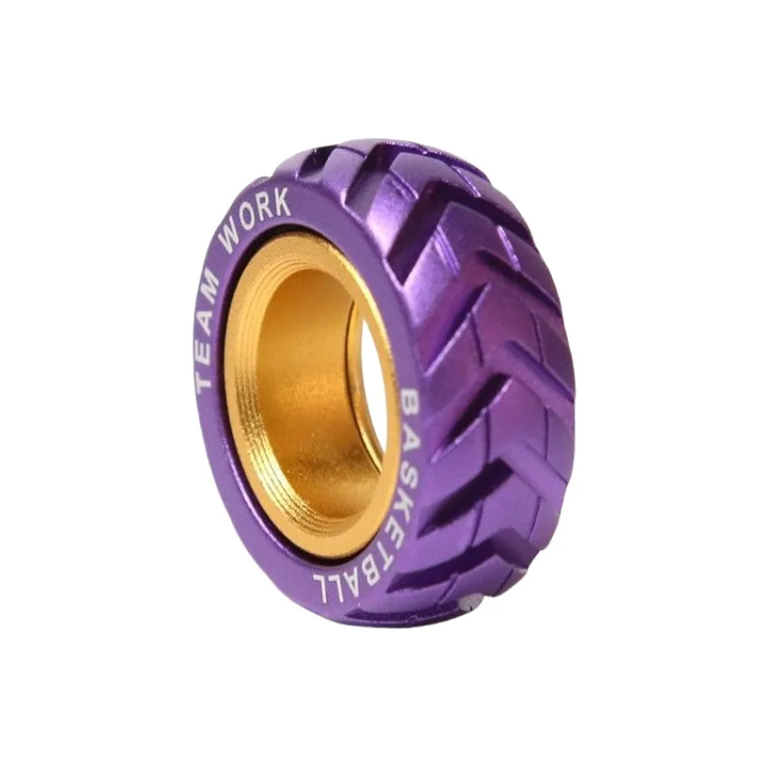 WANGE Команда Цветовая схема Prismатический Алюминиевый Сплав Кольца для Пальца Фиджет Спиннеры