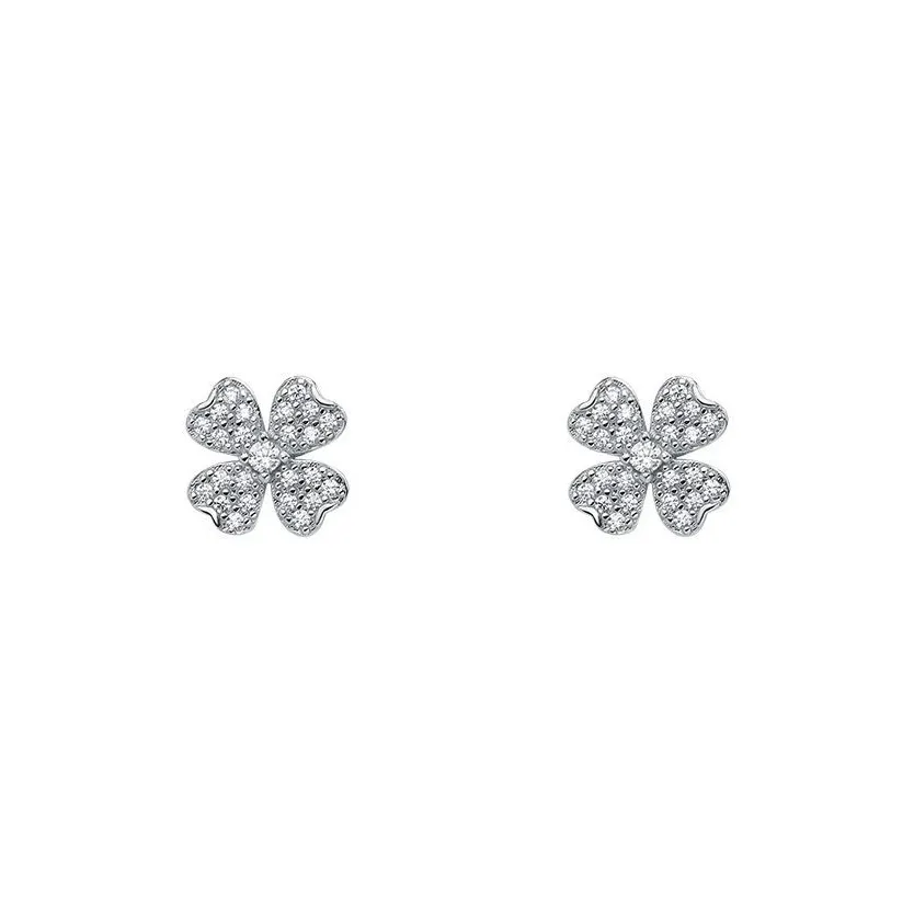 B Z Copper Alloy Stud Earrings Women's