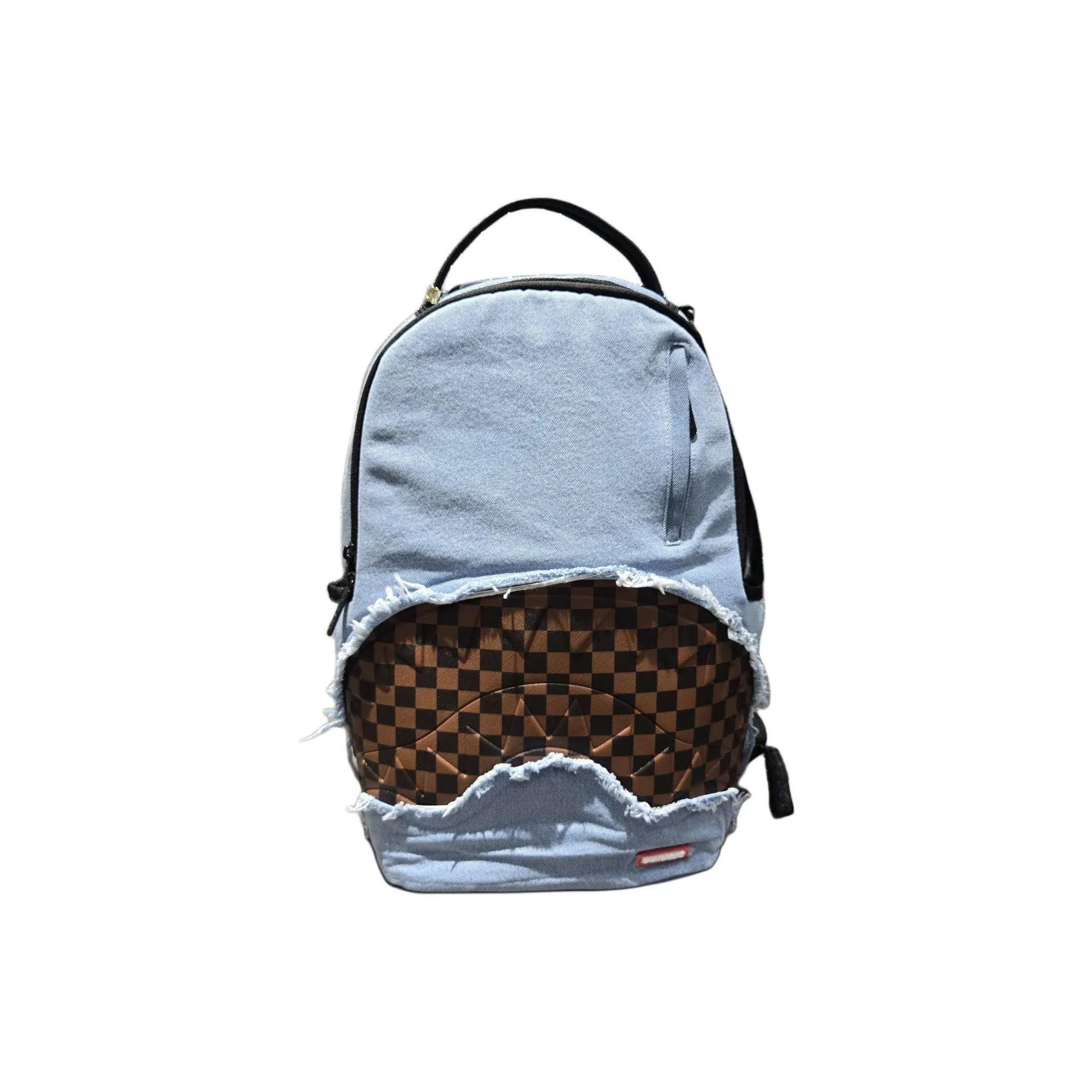 SPRAYGROUND Хлопок Рюкзак Стандартный Унисекс Джинсовый Синий