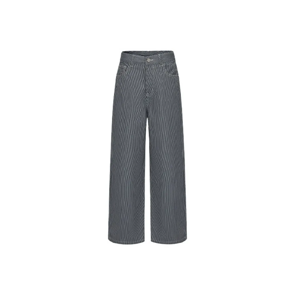 Dme Синие полосы Цвет Повседневный Коммутирование, Формирование тела Для ног Женские Джинсы