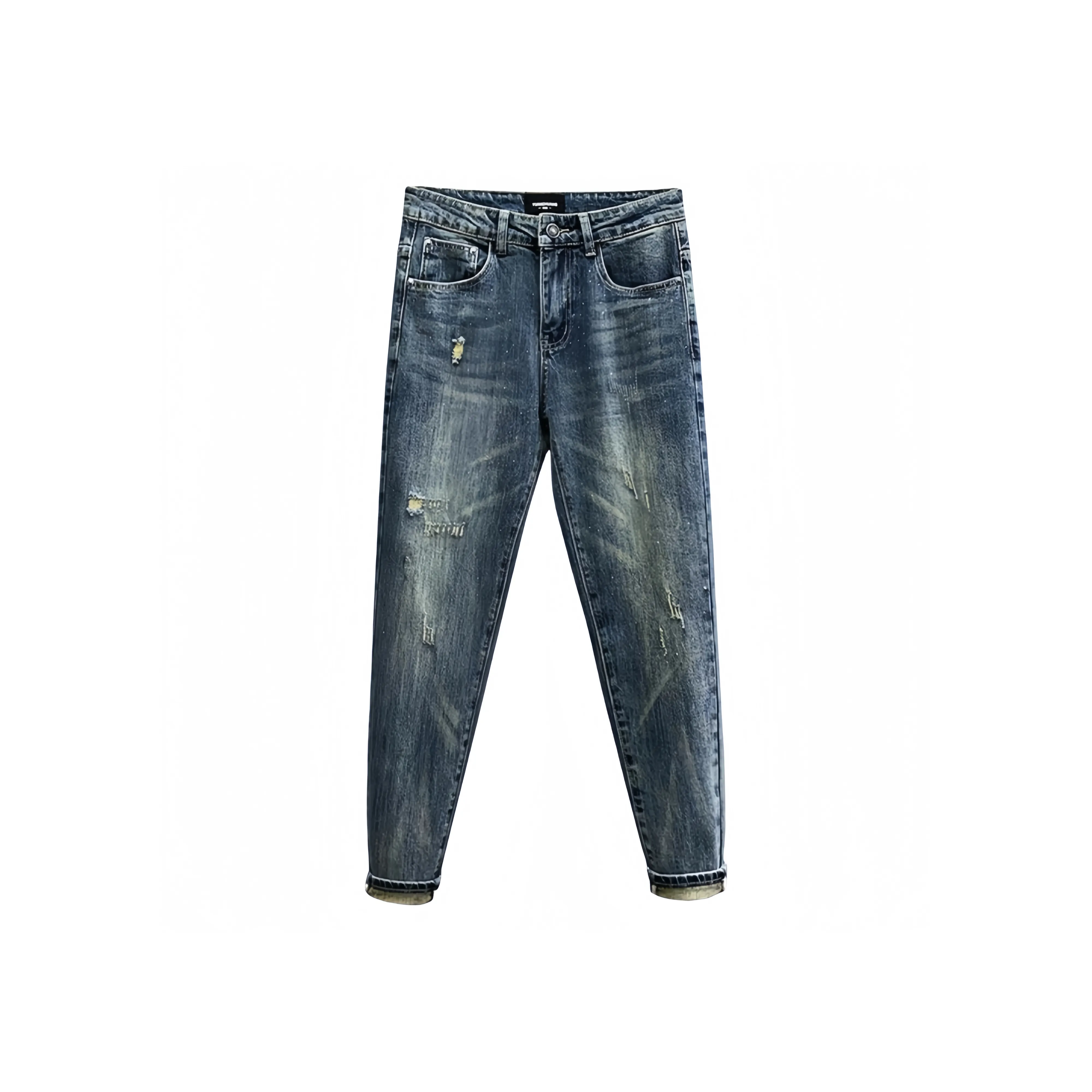 CAT'S PAW Синий Унисекс Джинсы