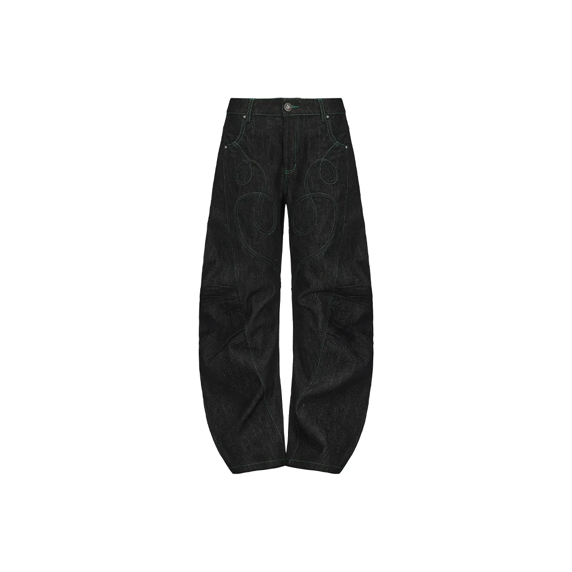 DND4DES Черные Женские Джинсы