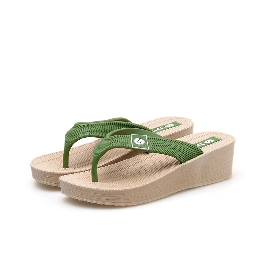 TAFN Резина Подошва Шлепанцы Женские Зеленые