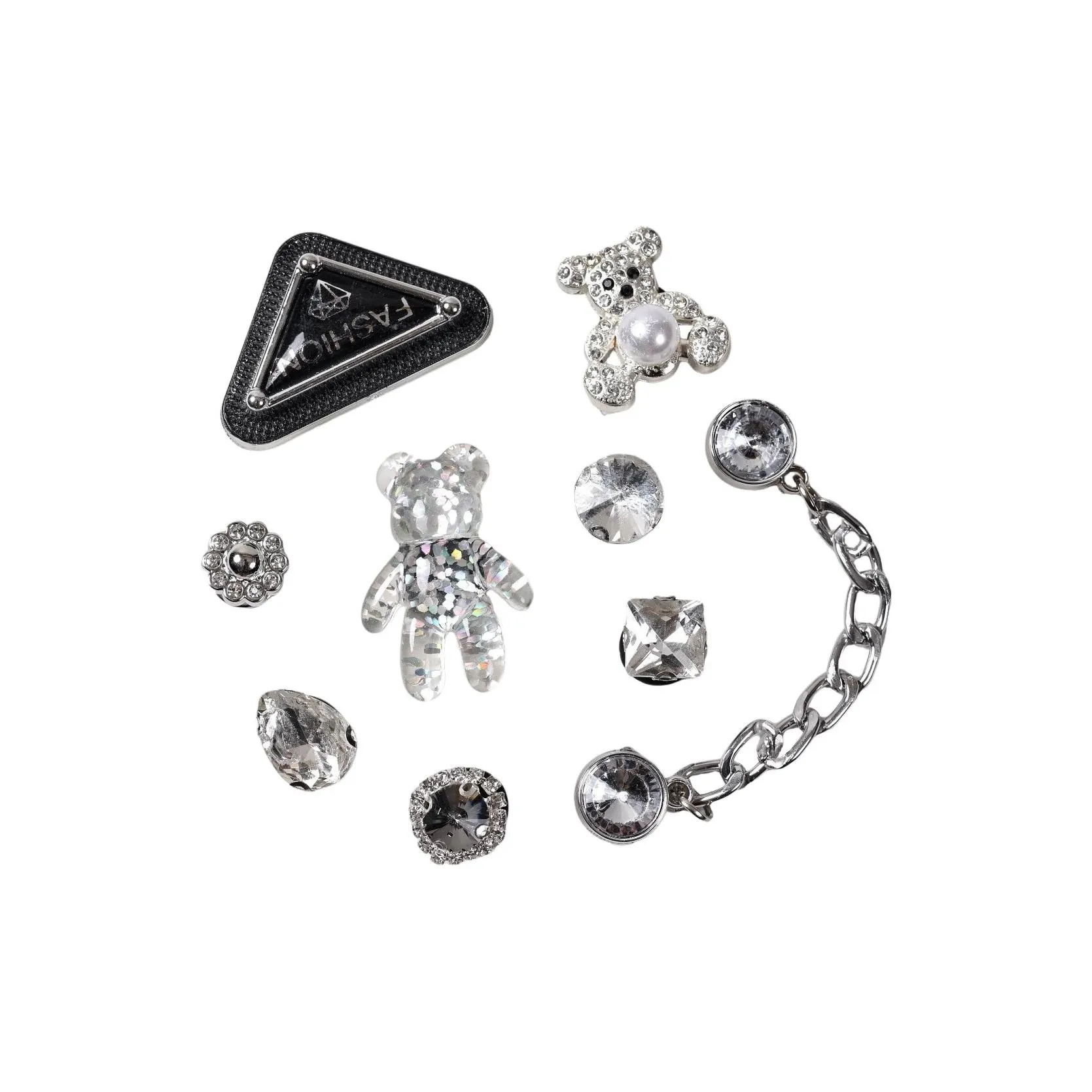 ZUOWEISHIJIA Resin Compatible With Crocs Decoration Shoe Charms, Cute Versatile DIY All Shoe Charm Unisex