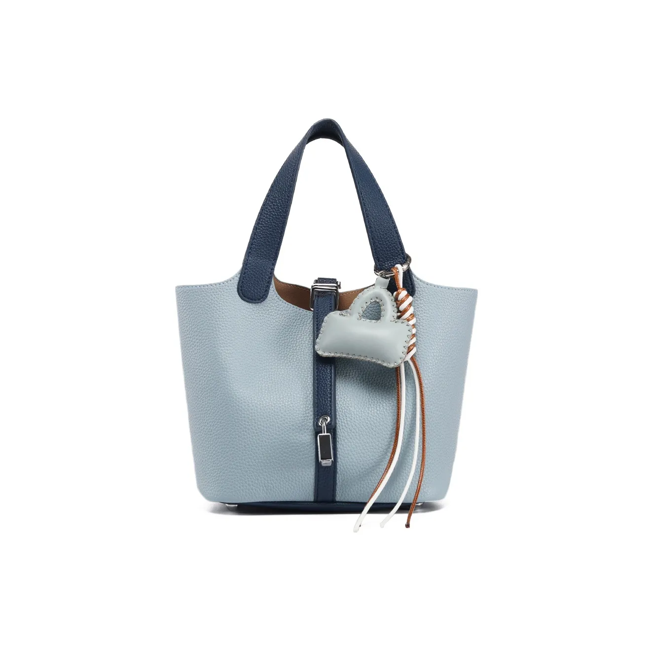 MISS GAIL Сумка-тоут из синтетической кожи маленькая женская синяя