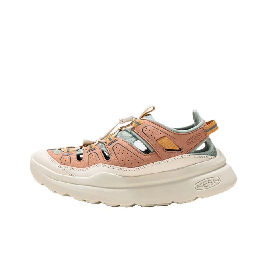 KEEN WK450 SANDAL Дышащие Анти-Collision Rebound Обувь для треккинга Женские Коричневые