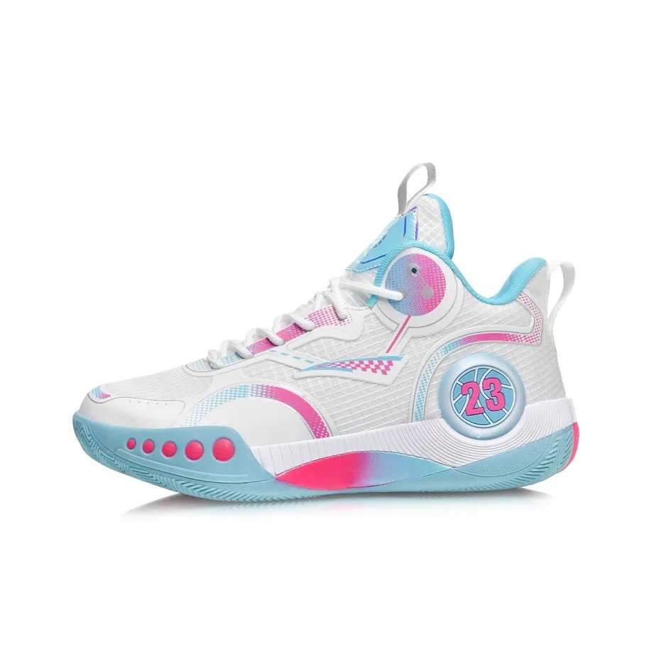 WUKONGFULISA Амортизация устойчивость к истиранию отскок легкий амортизация верхний слой детские баскетбольные кроссовки