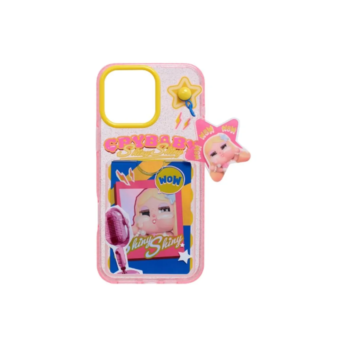 POP MART CRYBABY Блестящий Коллекция Чехол для iPhone Мерч Продукты на основе трендов