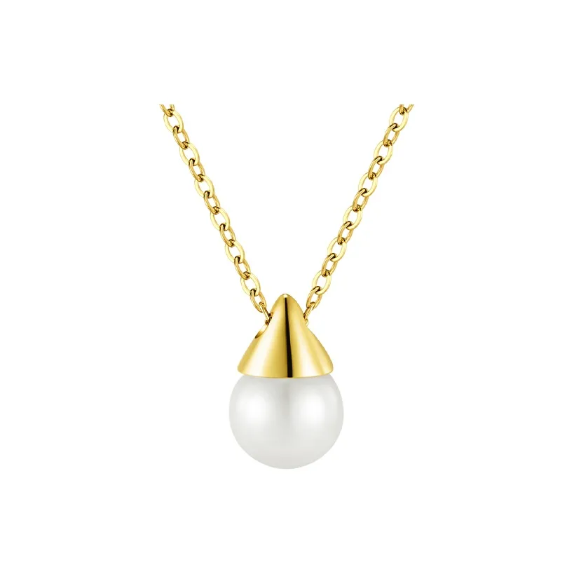 SHEPANEE S25 Silver Mother Of Pearl Necklaces Women's