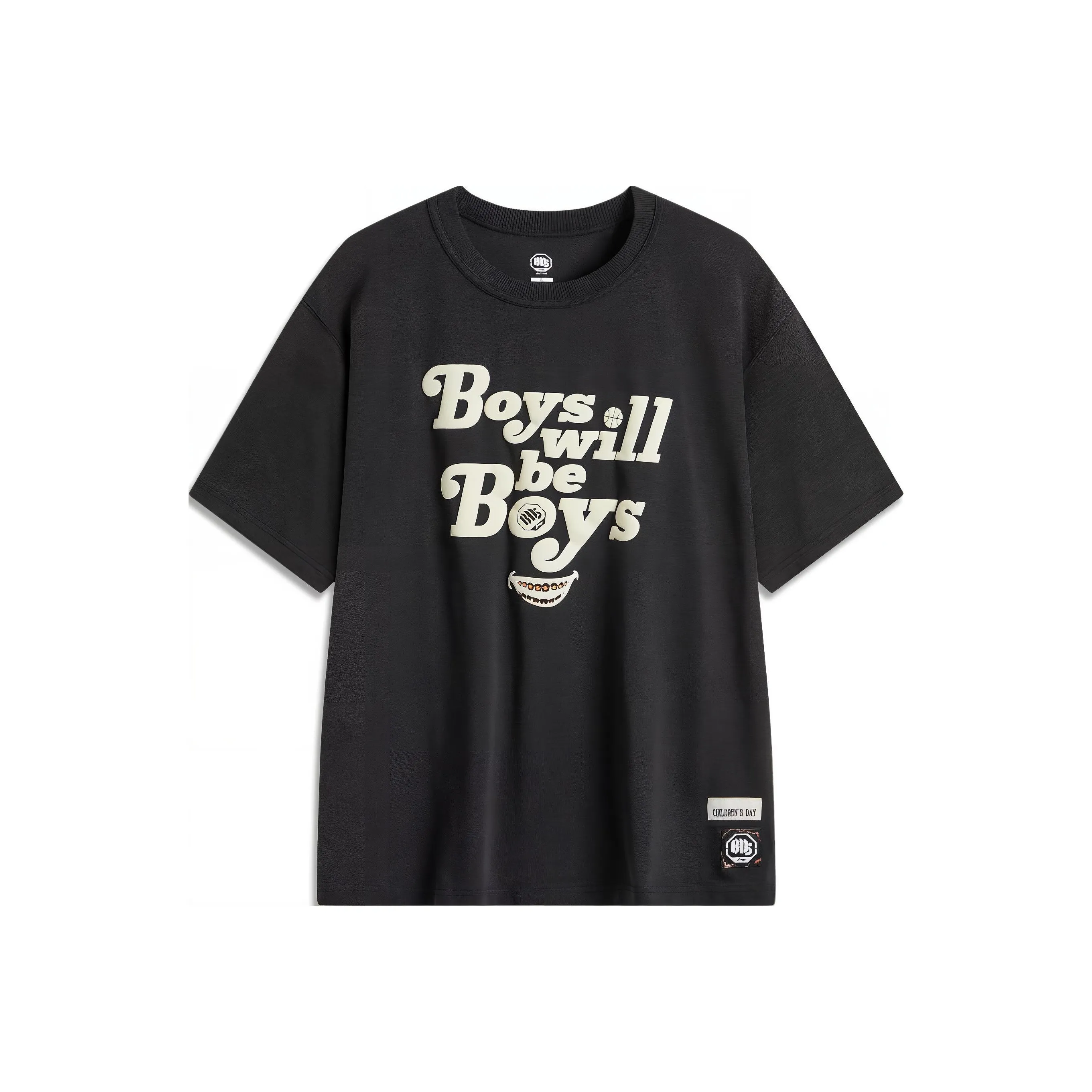 LINING Basketball Collection Т-Рубашка Мужская Ночной Черный