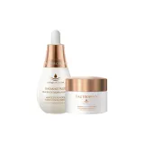 2종 세트: Radiance 세럼 오일 35ml + 영양 공급 수분 에센스 크림 50ml