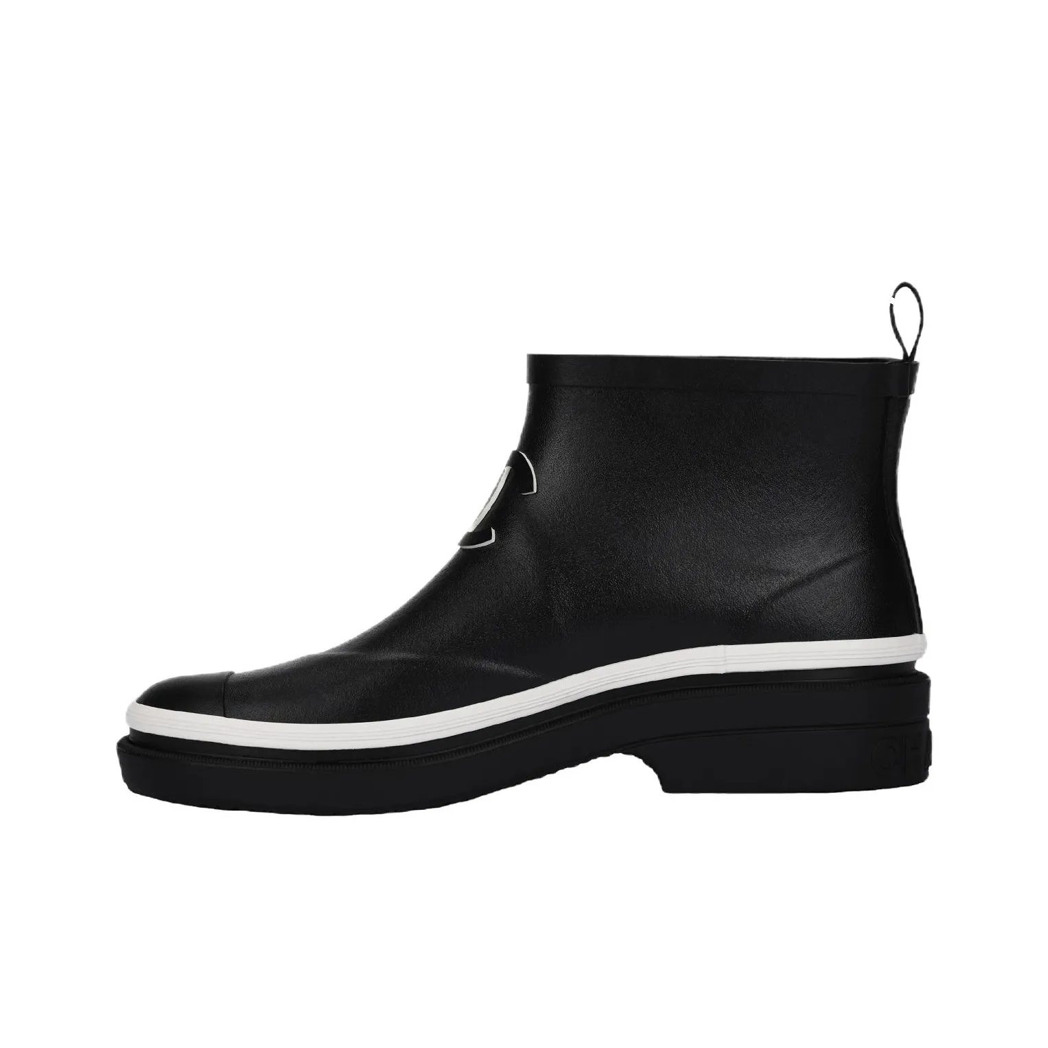 CHANEL Ankle Boots Women's Black