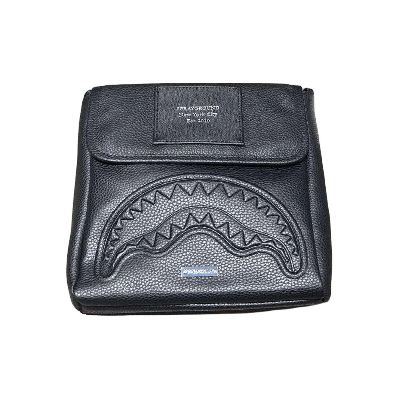 SPRAYGROUND PVC Курьерская сумка Сумка на плечо Мужская Черная