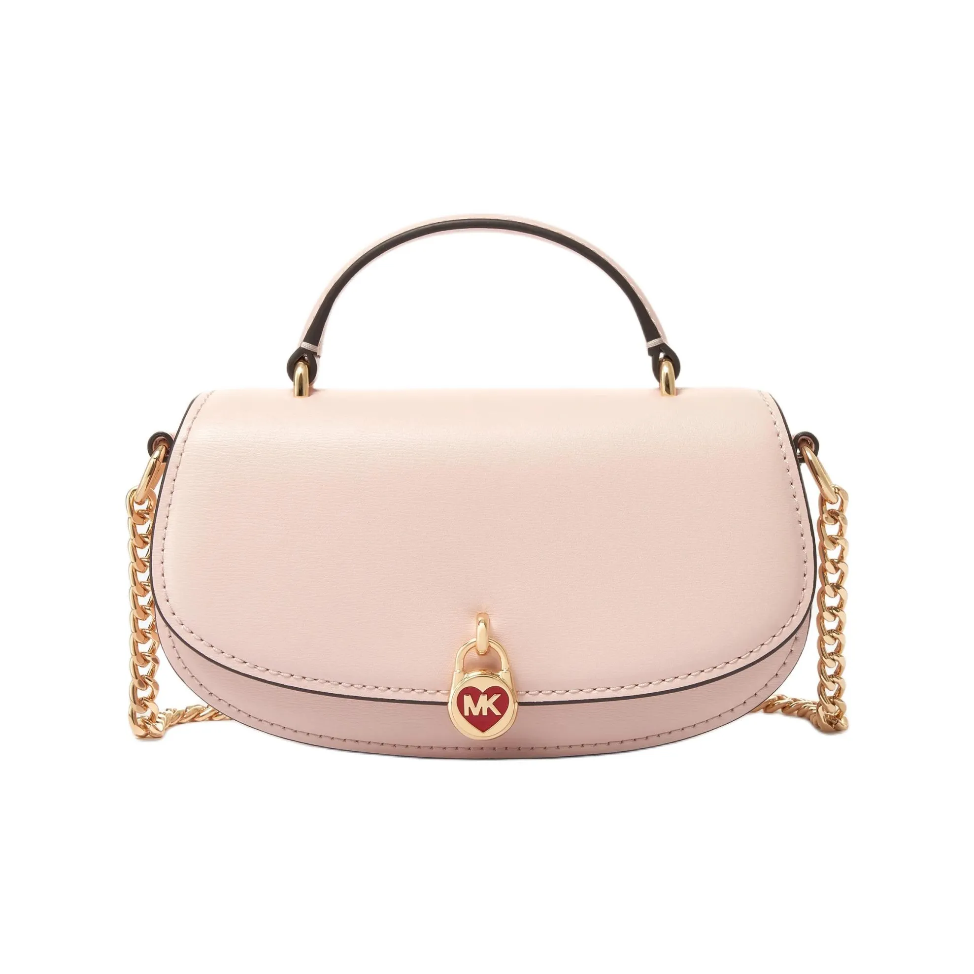 MICHAEL KORS Mila Сумка через плечо из коровьей кожи мини-сумка женская светло-розовая