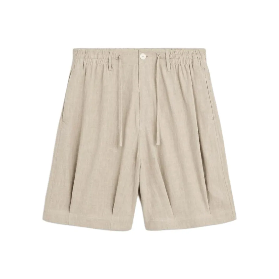 ZARA Linen SS25 Повседневные шорты Мужские