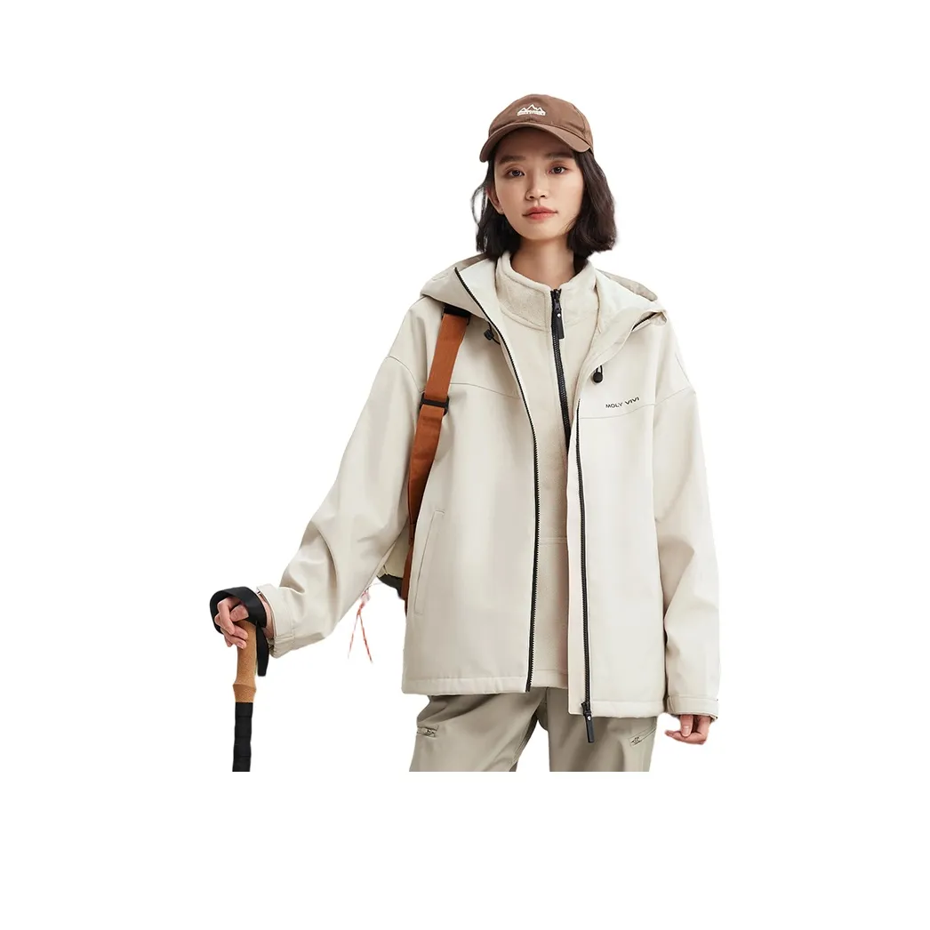 MOLY VIVI Waterproof, Windproof, Abrasion Resistant, Cold Resistant, Thermal, Anti Static Soft Shell Jacket Women's