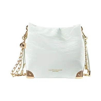 PAUL FRANK ПУ (полиуретан) Ведро-Формовая Сумка Легкая Путешественническая Сумка на Плечо Женская Мятно-Зеленая Розовая Светло-Серая