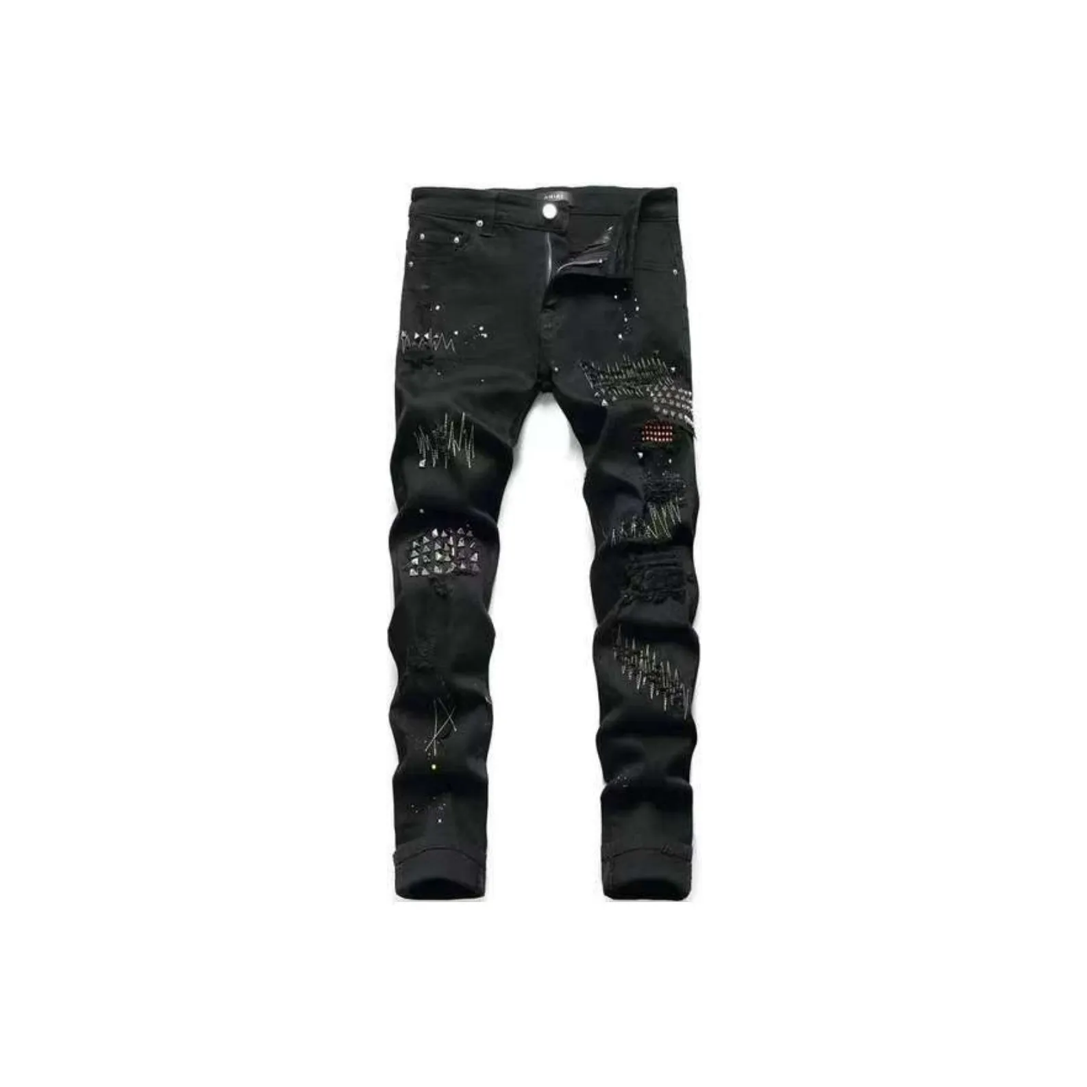 APBM Черный Унисекс Джинсы