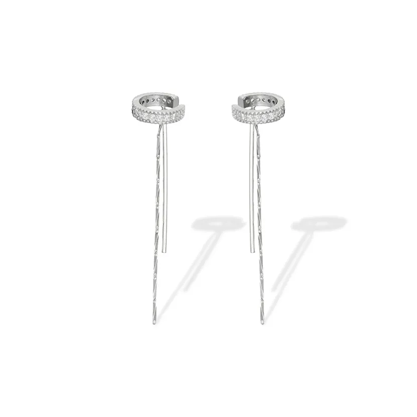 UX Медная заколка для волос On Серьги Унисекс