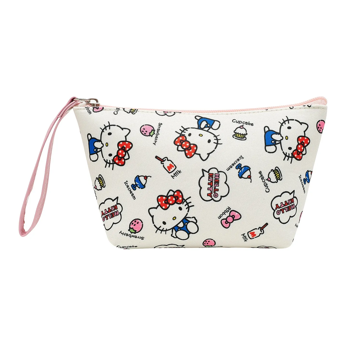 Sanrio Hello Kitty Холст Клатч Женский Синий Розовый