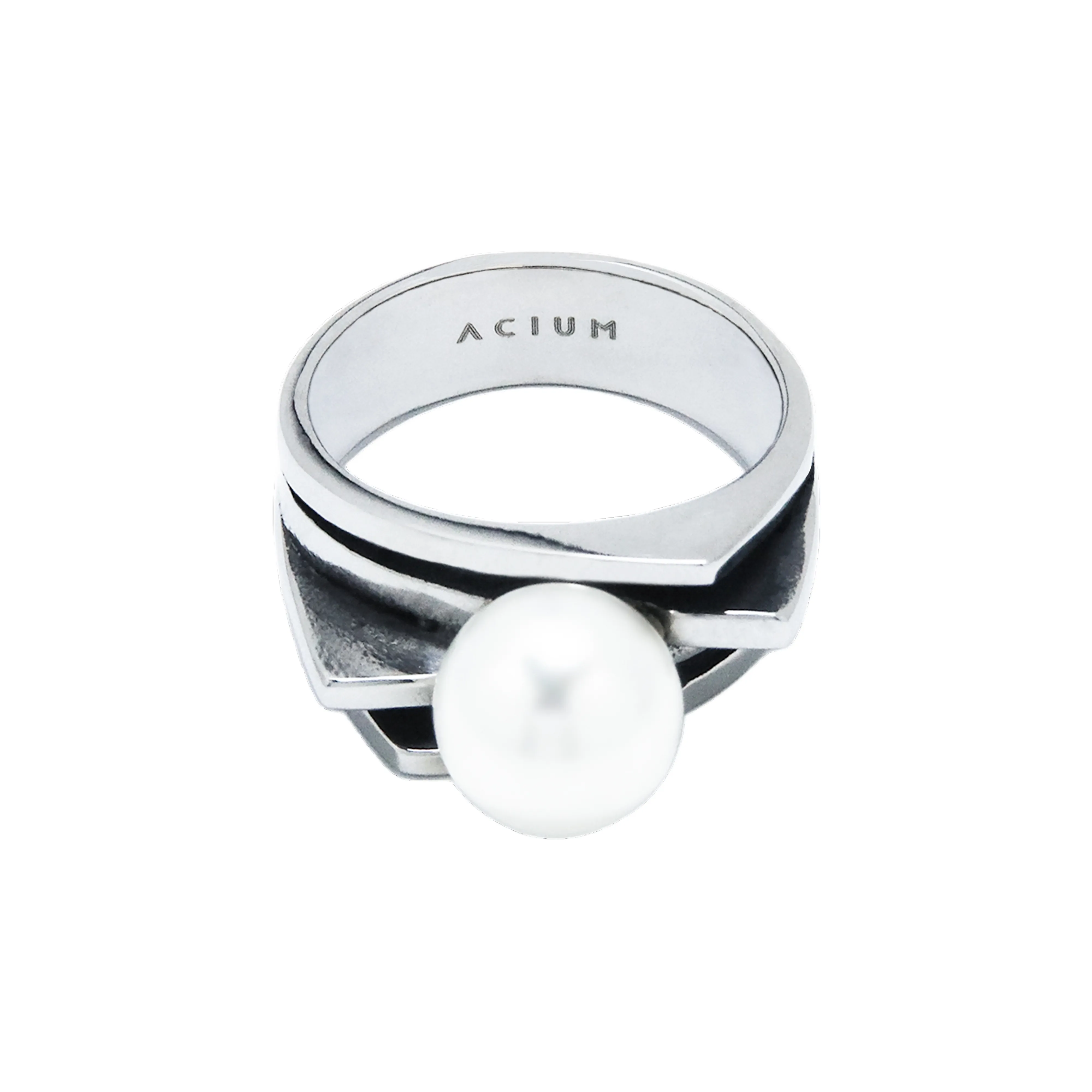 ACIUM Кольца из титана и стали унисекс