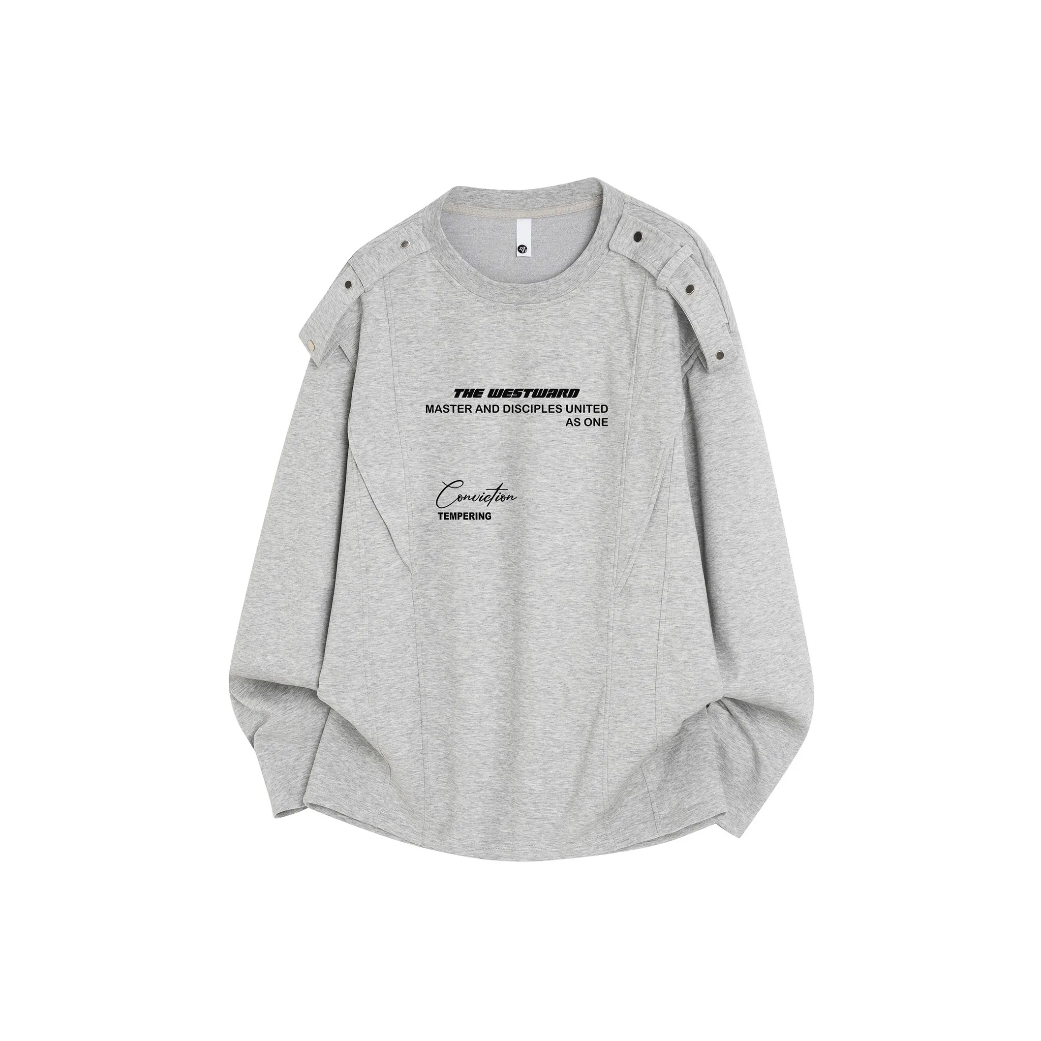 Westward Bound Chronicle Длинный рукав Т-рубашка Унисекс