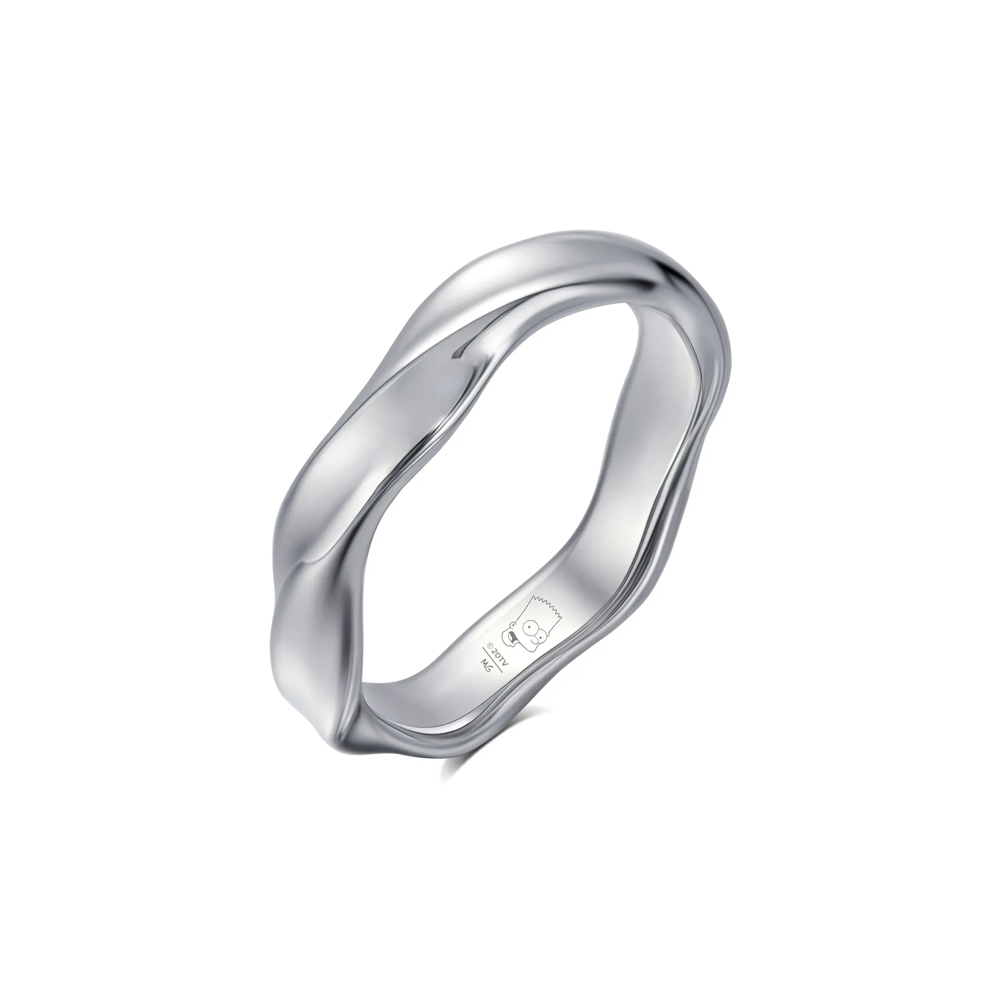 The Simpsons Титановые стальные кольца унисекс