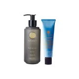 2종 세트: 레몬그라스 라벤더 핸드 크림 50g + 블랙 티 & 세이지 샤워 젤 250ml
