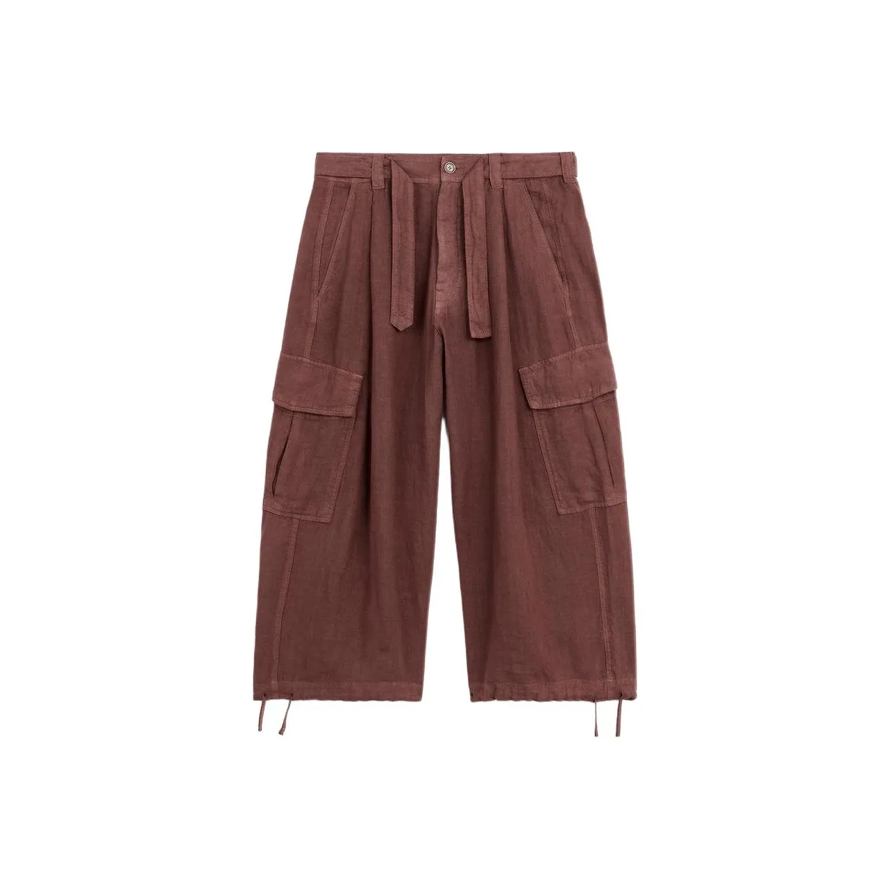 ZARA Linen SS25 Casual Pants Men's