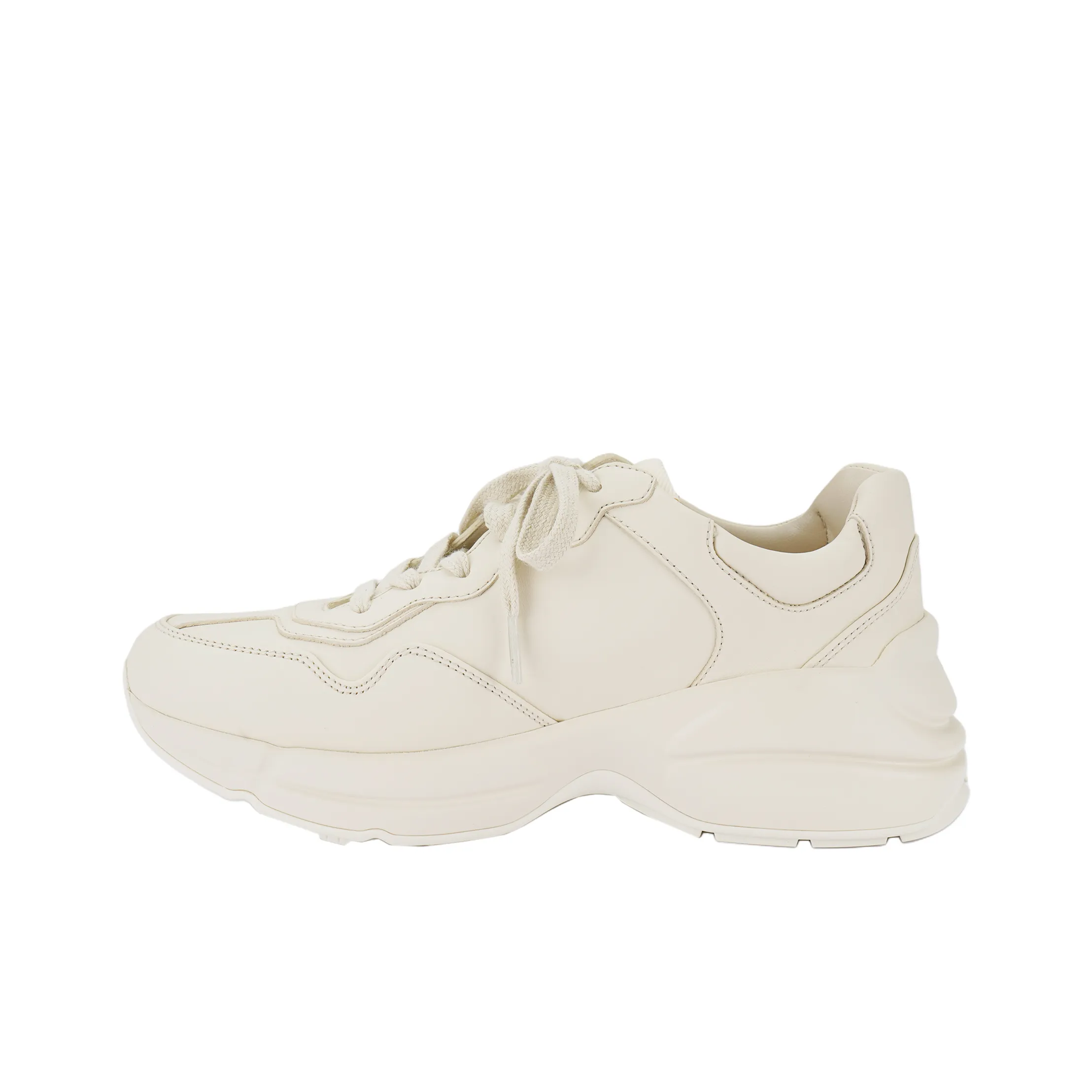 GUCCI Women's Rhyton Sneaker 'Ivory Wild Rose' Women's
