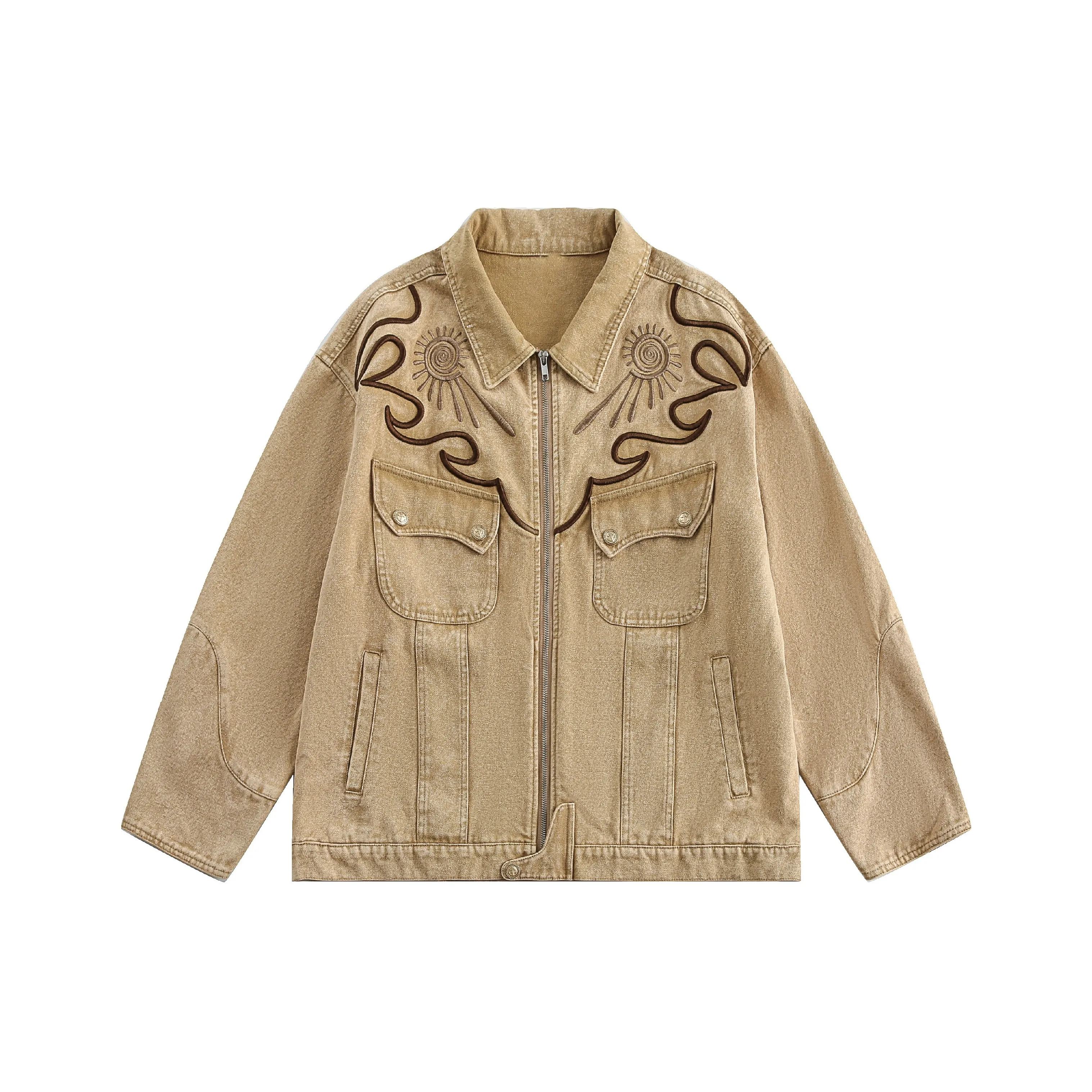 YPUT Песочный коричневый Женский Куртка