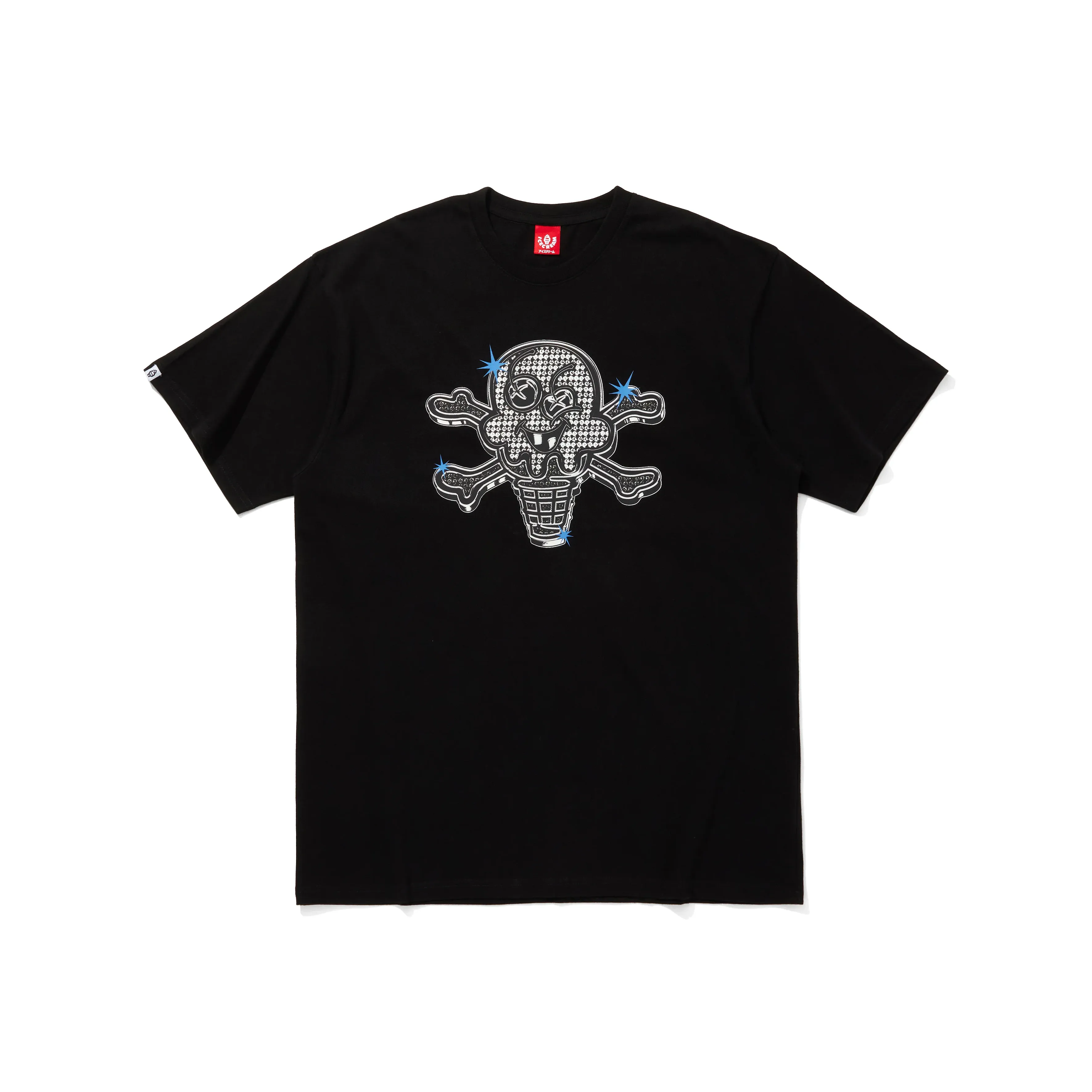 Мороженое Черное Унисекс T-рубашки