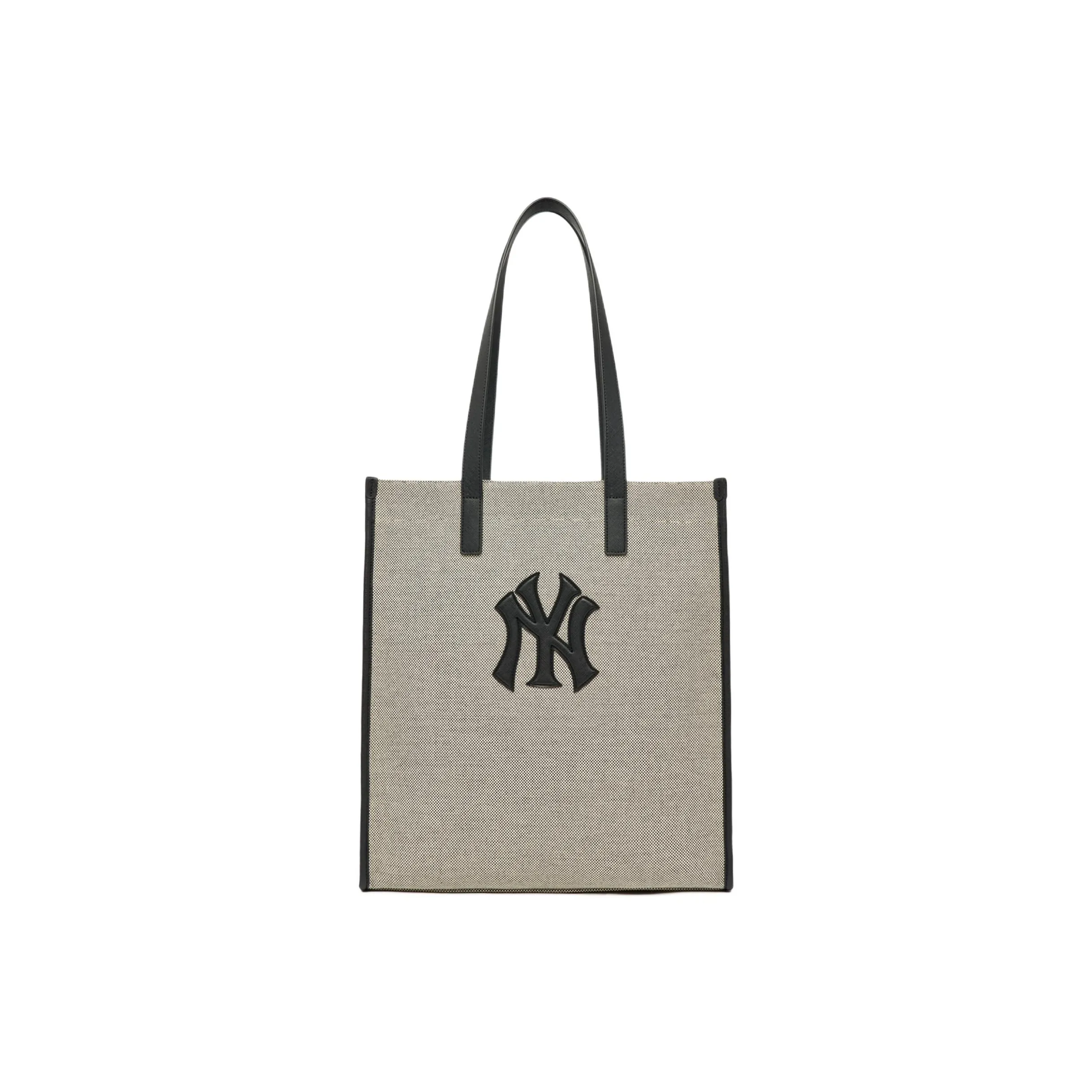 Mlb Base Logo Хлопок Холст Тоут Сумка Сумка для покупок Холст Сумка Сумка через плечо Унисекс Серый