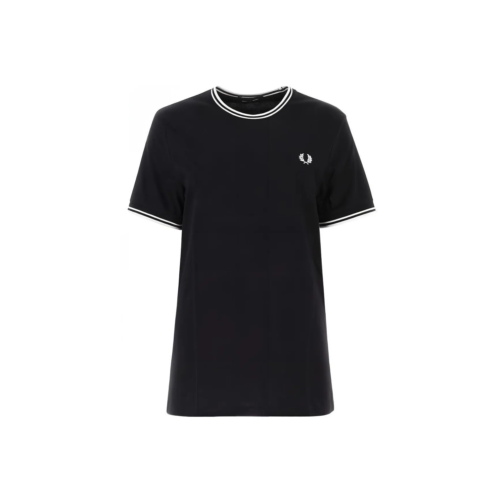 FRED PERRY Twin Tipped Crewneck T Shirt