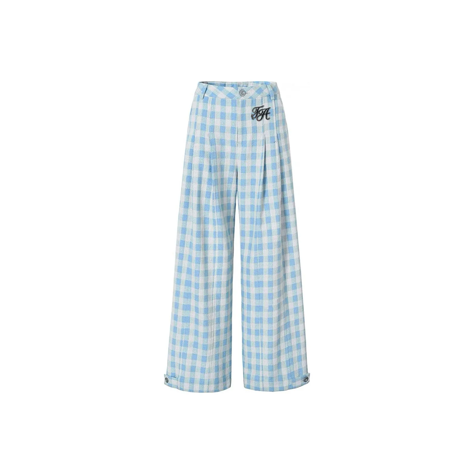 FOASIS Повседневные брюки Женские Синие