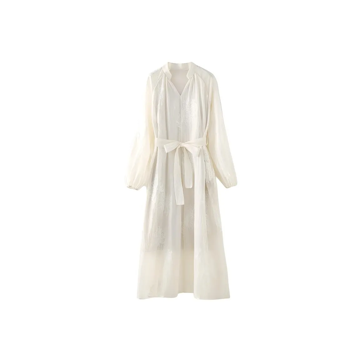 CHARM GLOW Длинное платье с длинными рукавами женское