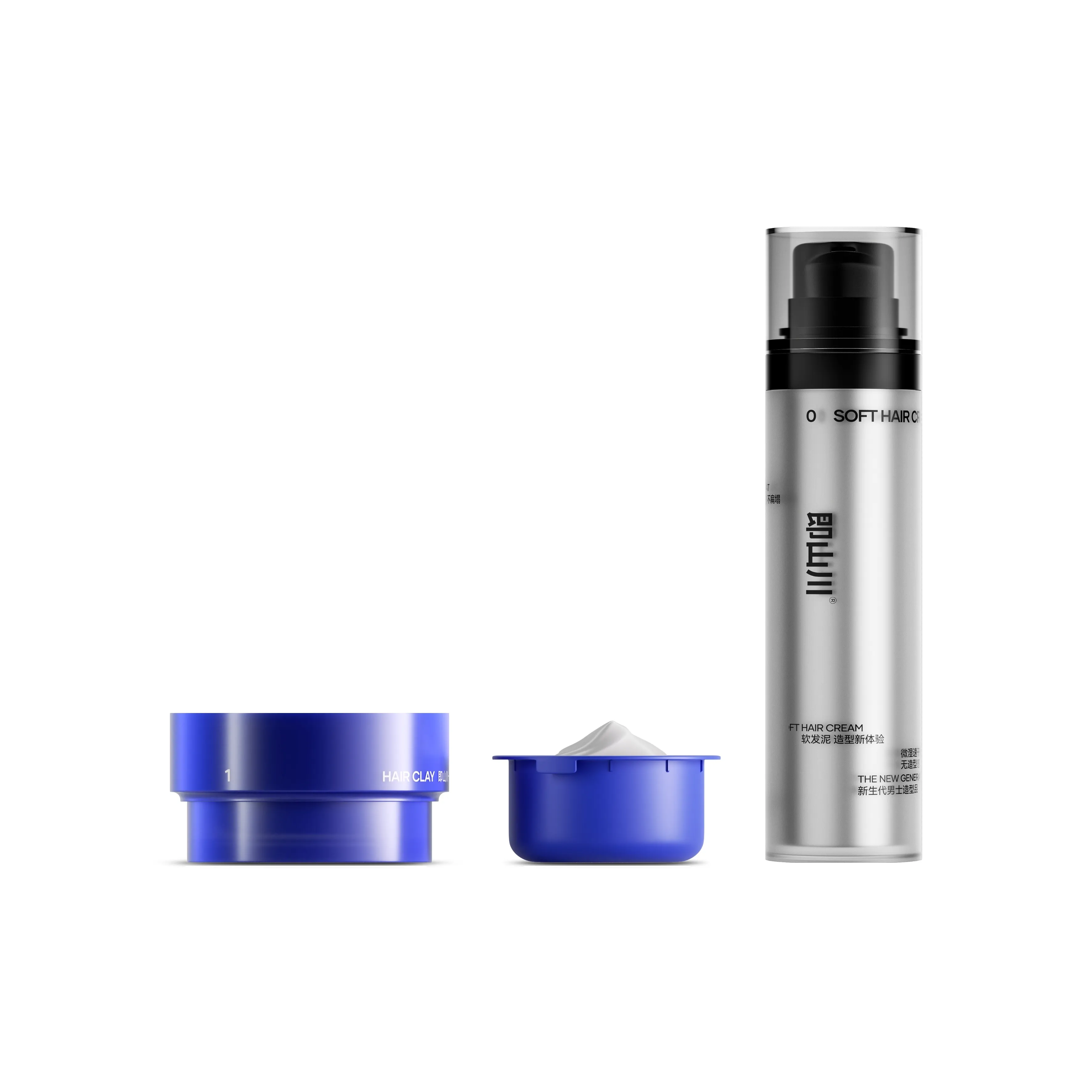 BUFFLAB Стайлинг FLUFFY Лосьон Мягкий Волосы Маска Набор Стайлинг Долговременный Запах Длинное Сохранение Формирование 50г*2 50г+200мл