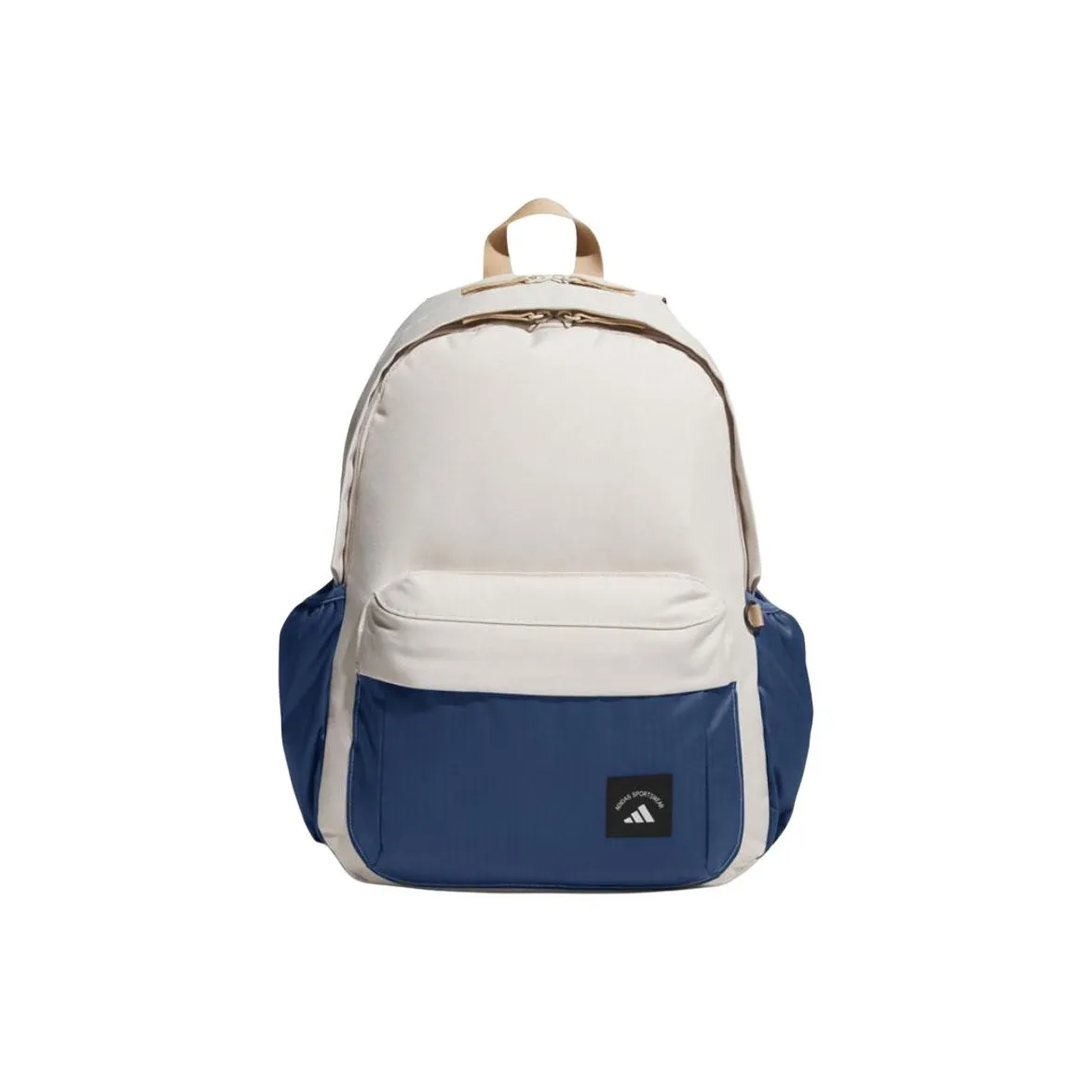 Adidas Полиэстер Рюкзак Унисекс Бежевый и Синий