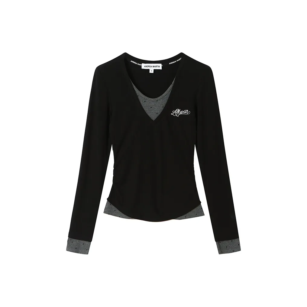ANDREA MARTIN Реглан-рукав Т-рубашка Женская