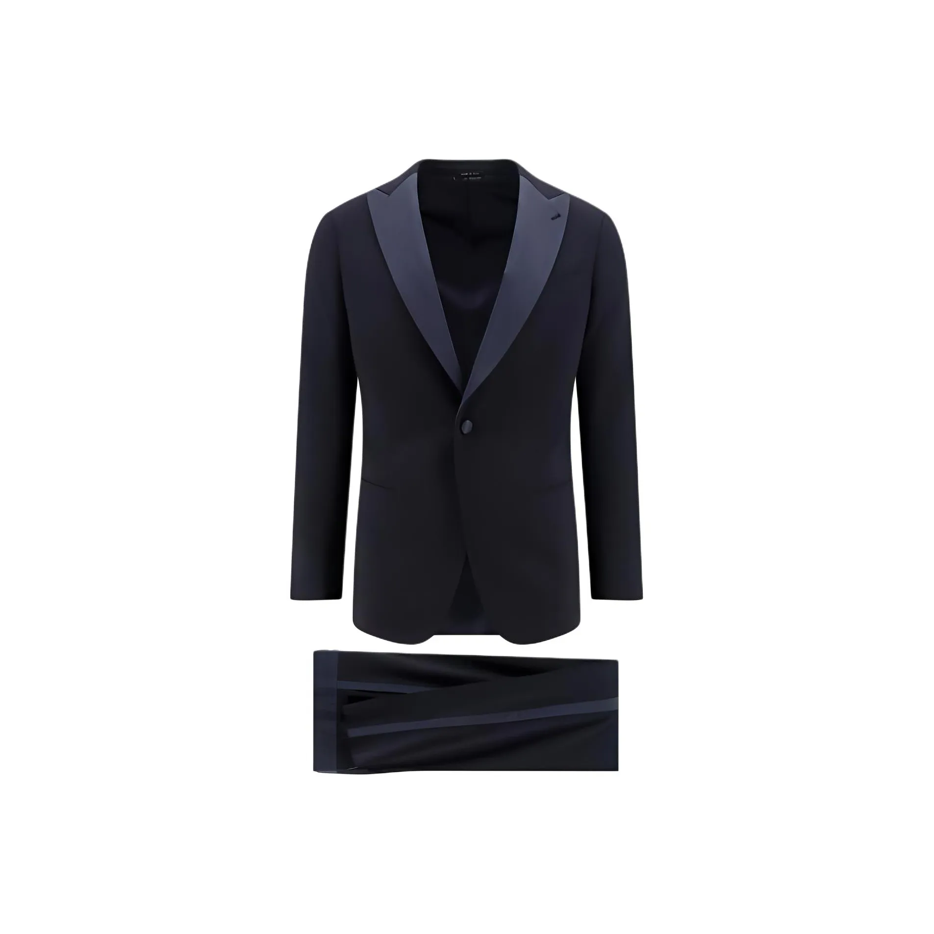 GIORGIO ARMANI Single Breasted Straight Leg Tailored Suit