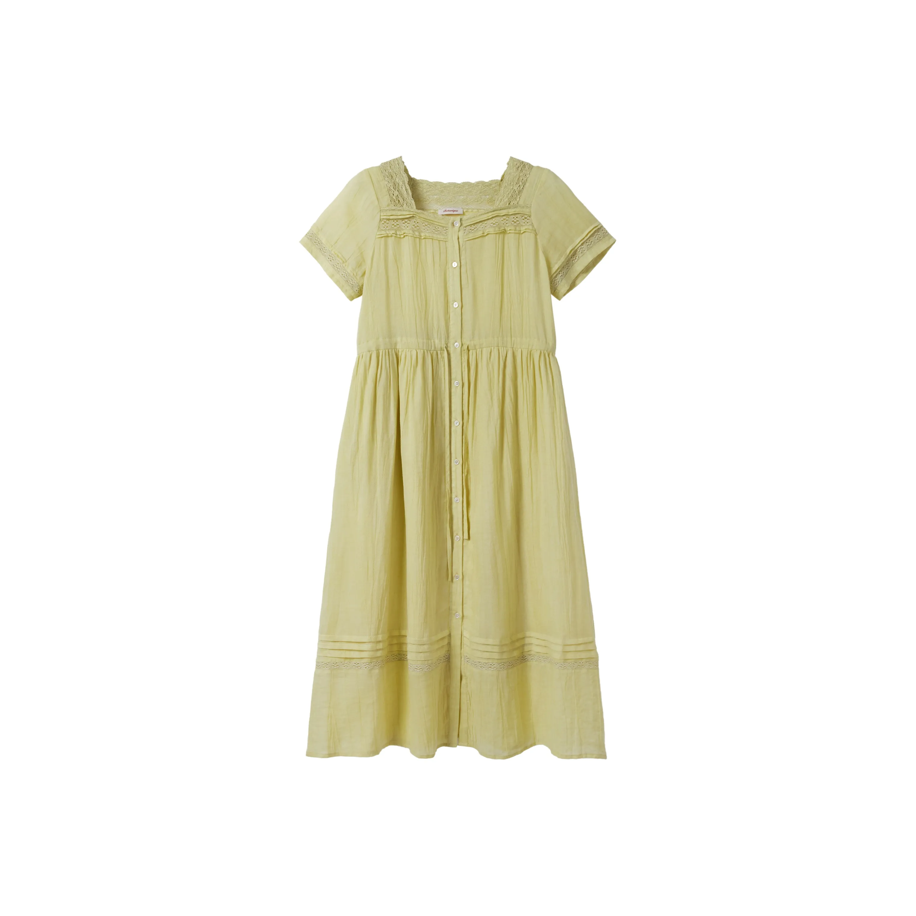 BOTANIQUE Короткое платье с короткими рукавами женское