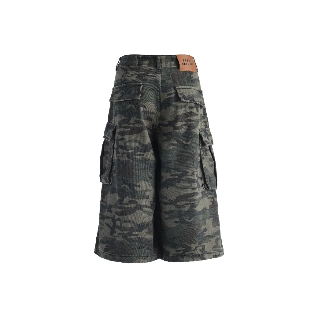 ZRZV Cargo Shorts Women's Camouflage