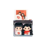 듀얼 폴라로이드 블루