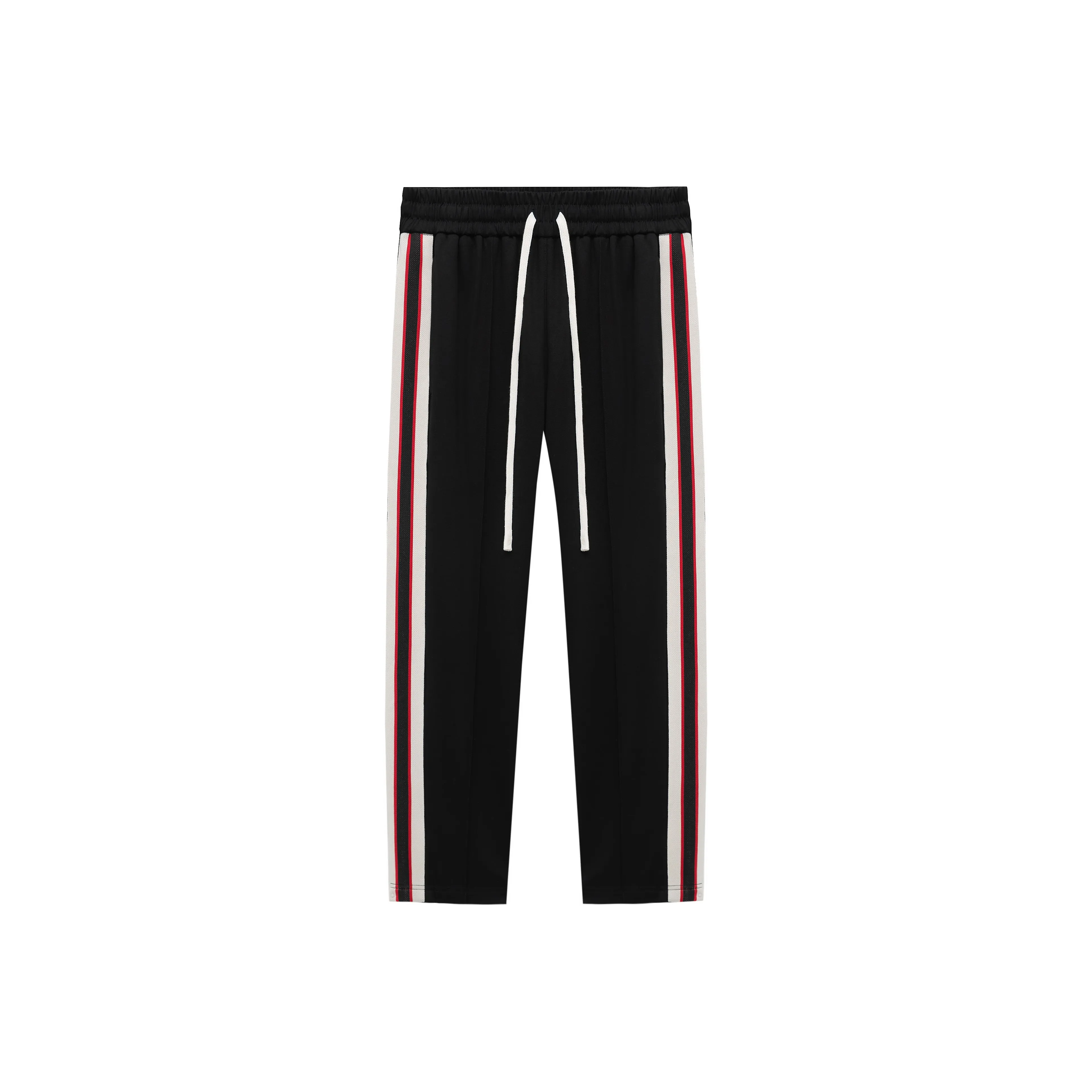 IL SARTO Red Black Stripes Unisex Casual Pants IL SARTO Красный Черный Полосы Унисекс Повседневные Брюки