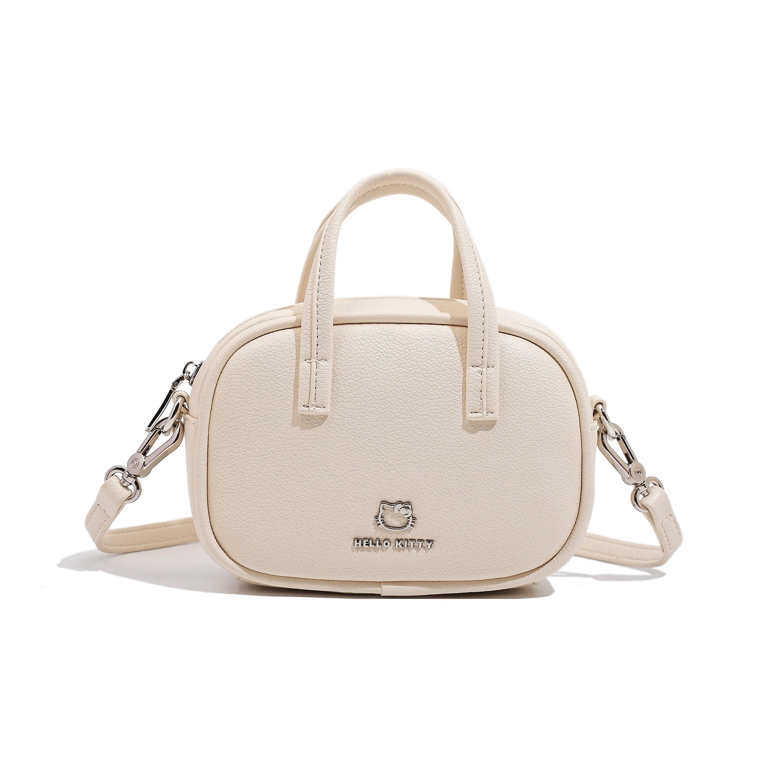 Sanrio Hello Kitty PU (полиуретан) Сумка через плечо Одно плечо Женская Экрю Желтая